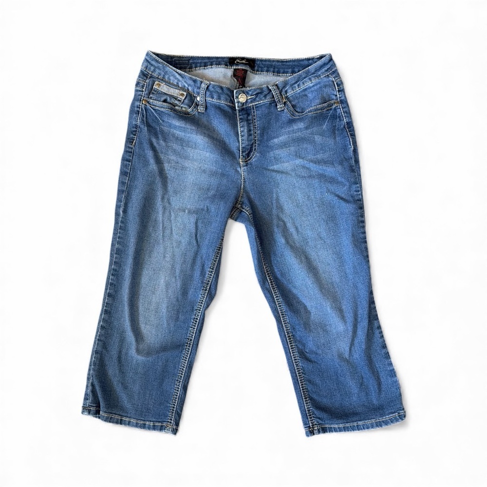 Earl Jeans Light Blue Cropped Denim